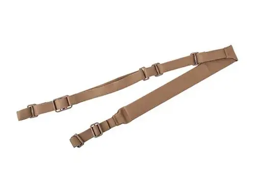 Padded Vickers Combat Sling w/Plastic Adjusters Coyote