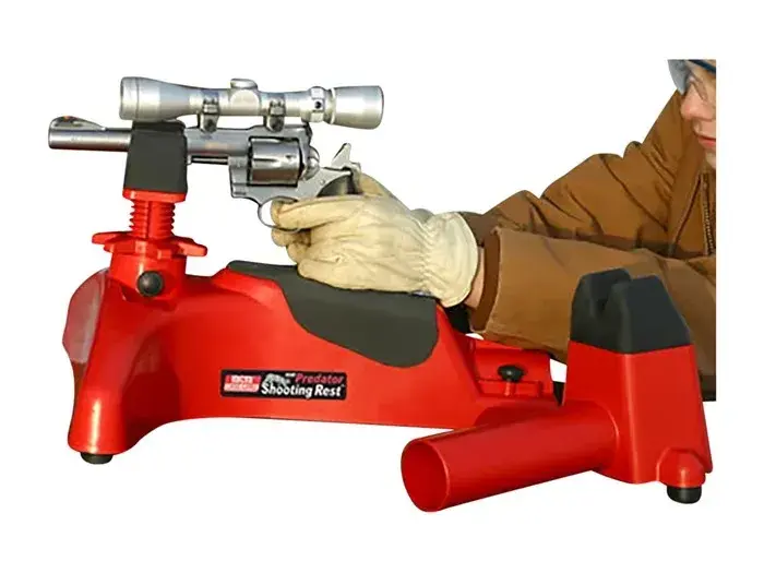 Predator Shooting Rest Rifle/Handgun Adjustable Red - photo 2