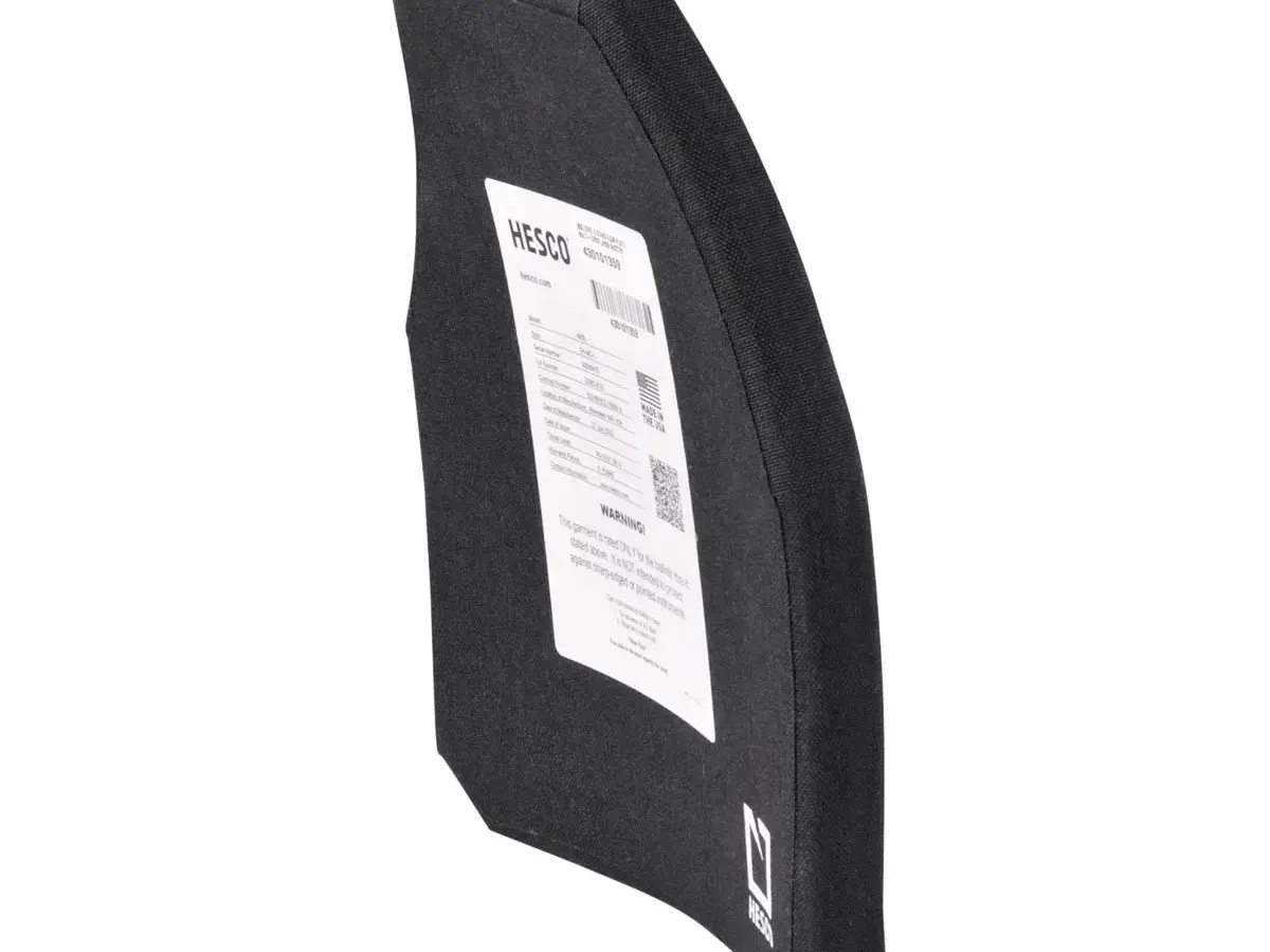 4800 Level IV Stand Alone Plate, Multi-Curve Large Shooter