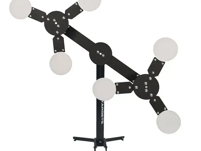 AR500 8" Plate Texas Star Propeller