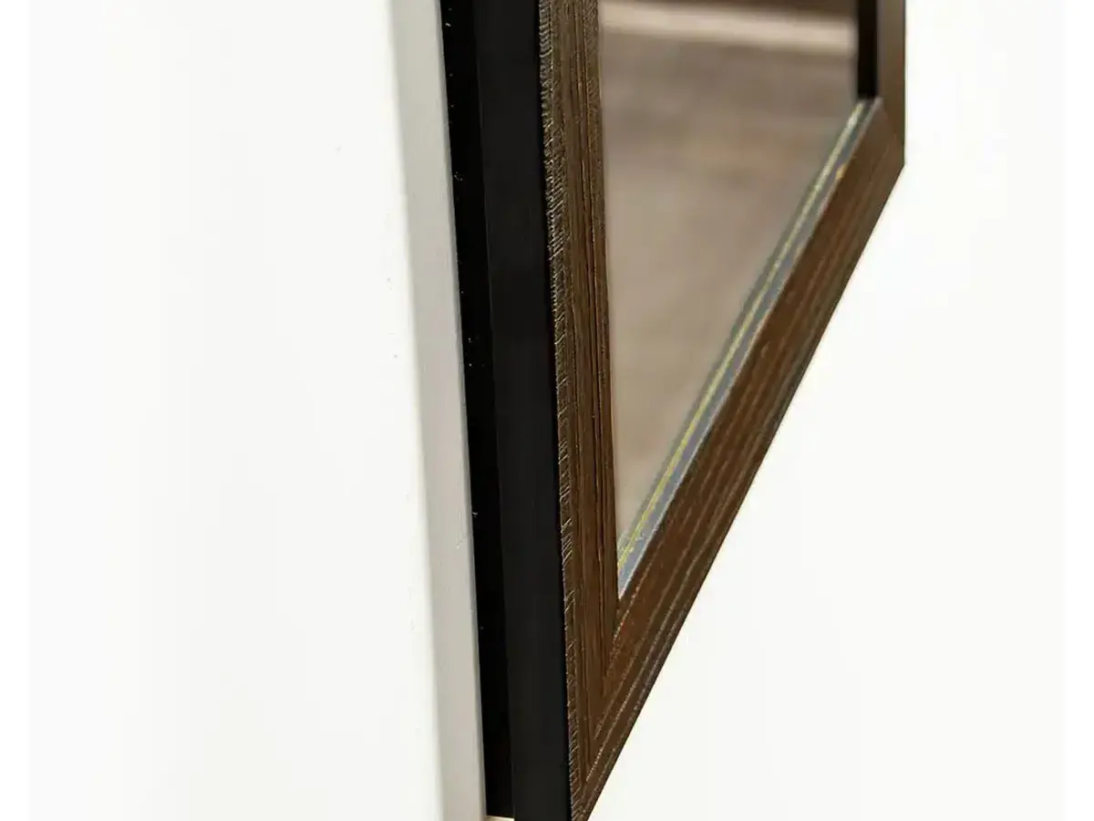 1450 Framed Concealment Mirror Walnut - photo 3