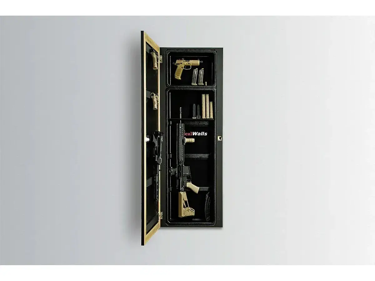 1450 Framed Concealment Mirror Espresso - photo 4