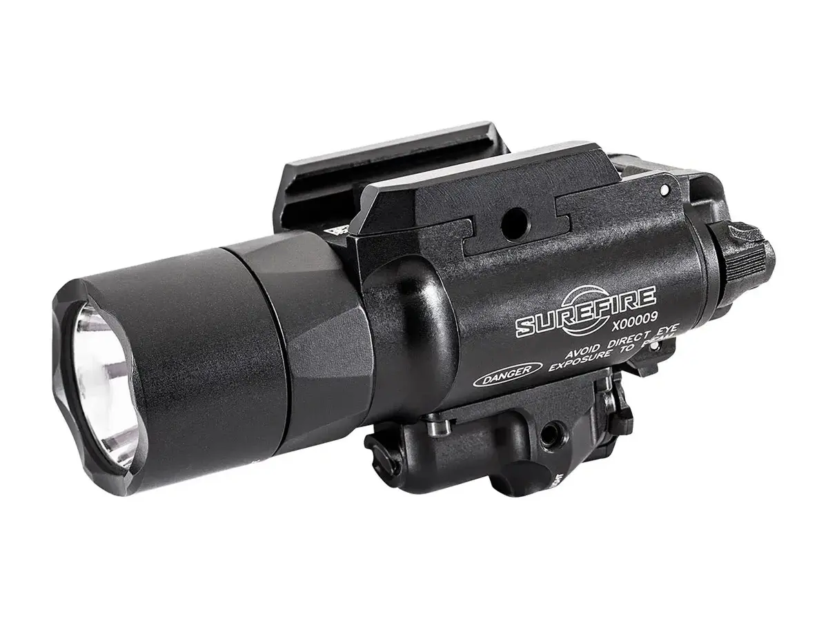 X400T Turbo High Candela Handgun Light + Red Laser Black - photo 5
