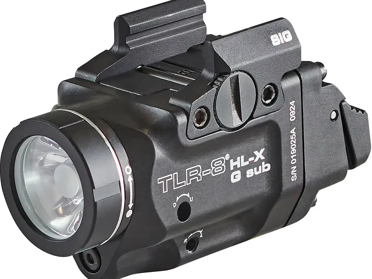 TLR-8 HL-X G SUB Tactical Light W/GN Laser For P365/XL Black
