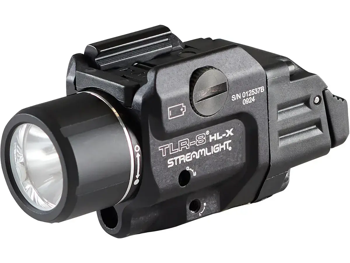 TLR-8 HL-X Rail Mount Tactical Light W/Red Laser Black