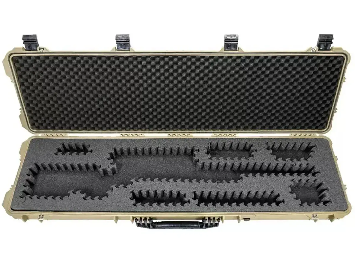 53" Hard Rifle Case w/Ragar Foam Insert Tan - photo 3