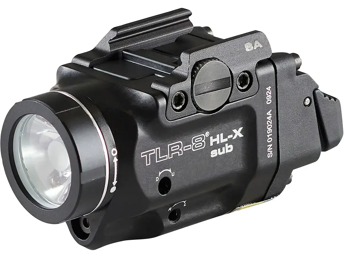 TLR-8 HL-X SUB Tactical Light W/Red Laser For Hellcat Black