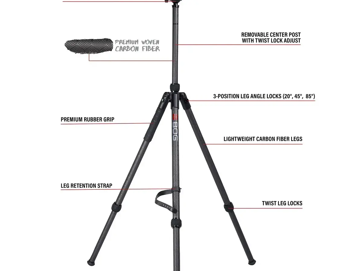 Deathgrip Sherpa Tripod Arca Swiss Mount Black - photo 5
