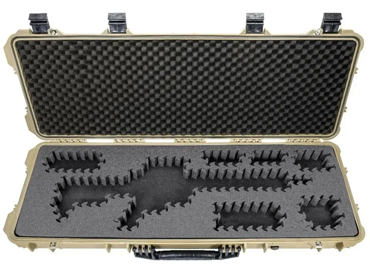 44" Hard Rifle Case w/Ragar Foam Insert Tan - photo 2