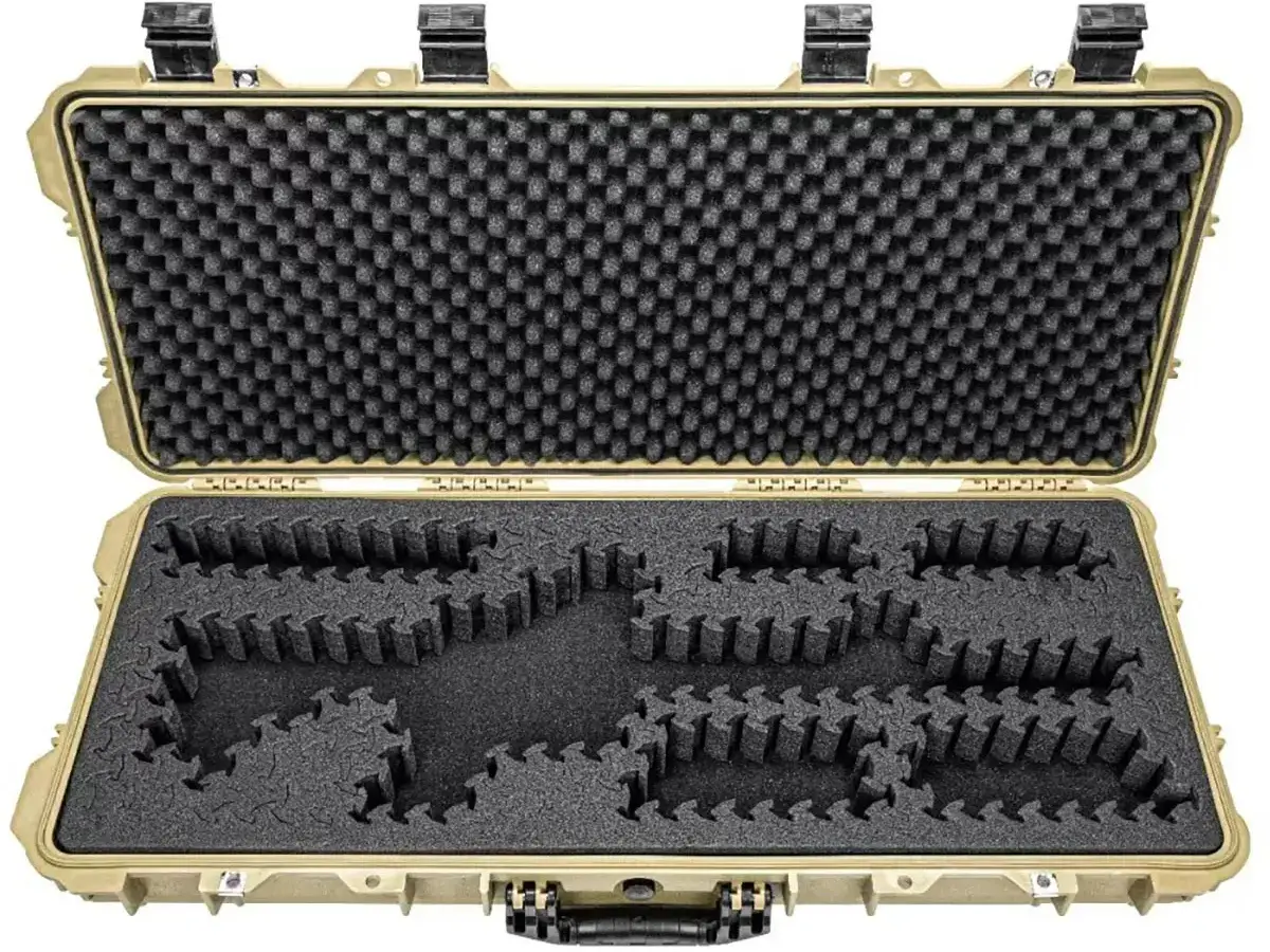 38" Hard Rifle Case w/ Ragar Foam Insert Tan - photo 5