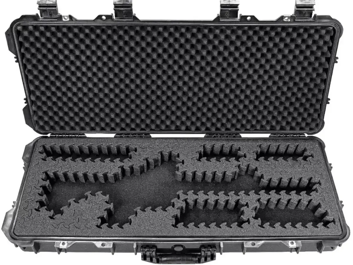 38" Hard Rifle Case w/ Ragar Foam Insert Black
