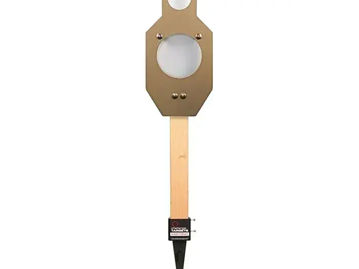 IDPA Harmonic Target With Ground Stake Base
