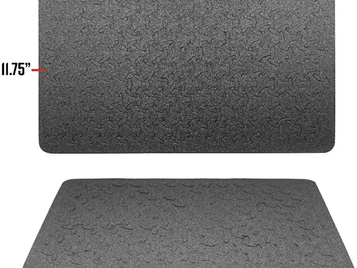 22" Carry-On Roller Hard Case w/Ragar Foam Inserts Black - photo 7