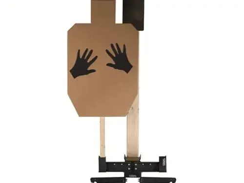 Steel IPSC "A" Zone Target W/Base & Target Holder - photo 2