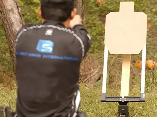 Steel IPSC "A" Zone Target W/Base & Target Holder - photo 5