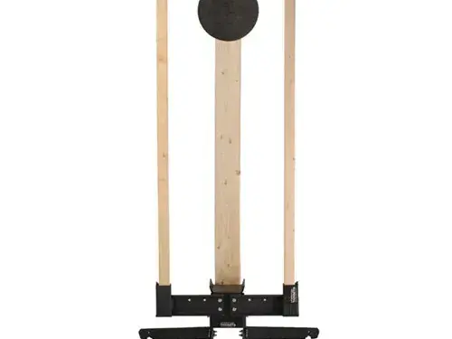 8" Steel Handgun Training Target with Heavy Base & Holder - photo 5