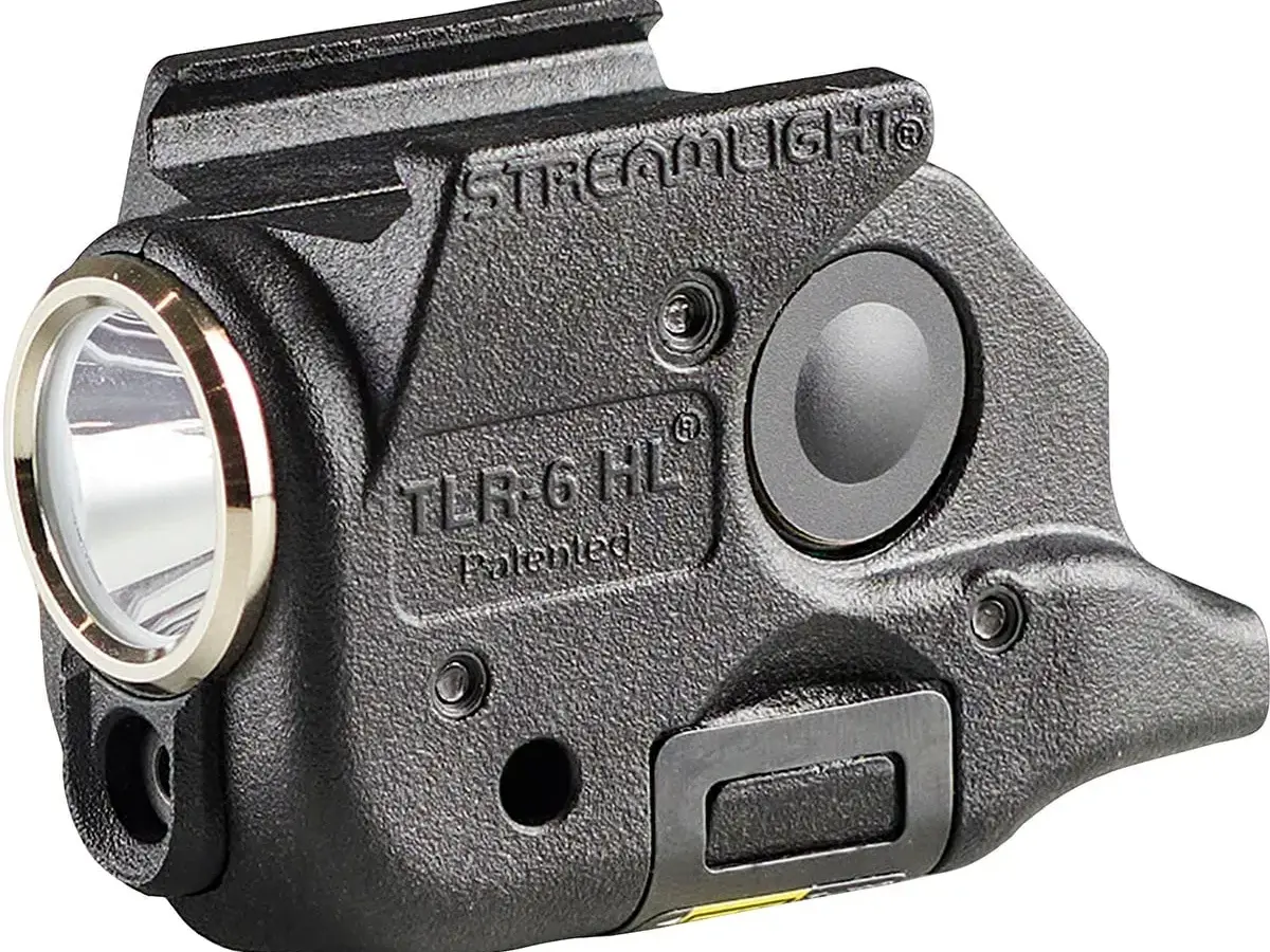 TLR-6 HL Weapon Light w/Green Laser for Glock G43X/48 Black