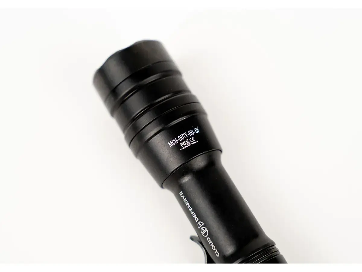 MCH-DUTY Dual-Fuel Hi-Output Flashlight 1800 Lumen Black - photo 2