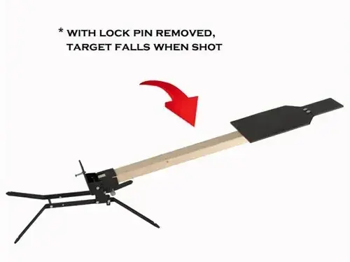 Steel Torso Shaped Handgun Target with Standard Base - photo 2