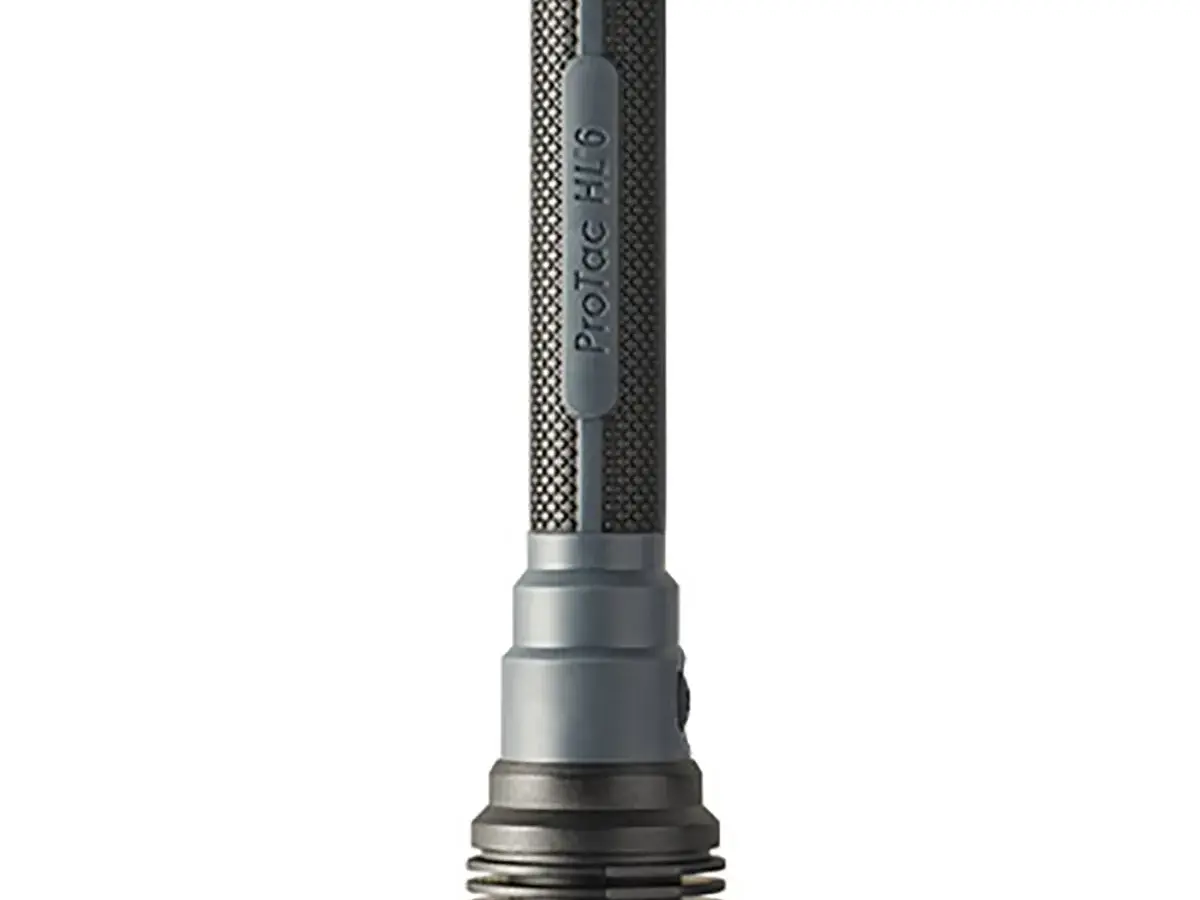 ProTac HL 6 LED USB Rechargeable Flashlight Black