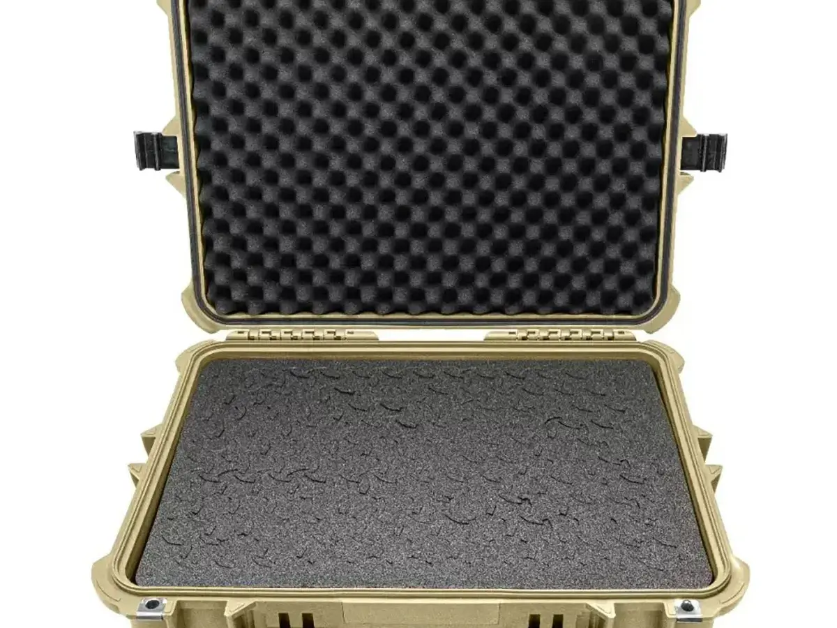 20" Large Hard Gear Case w/Ragar Foam Inserts Tan - photo 3