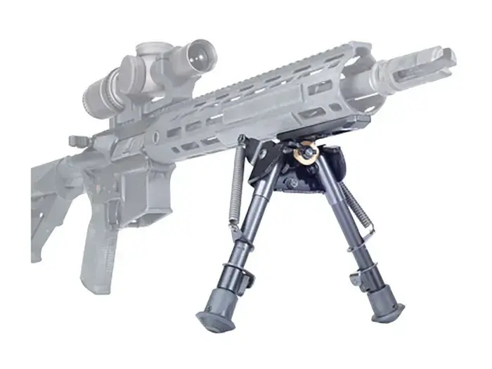 Low Profile Enhanced Bipod Kit With M-LOK Mount