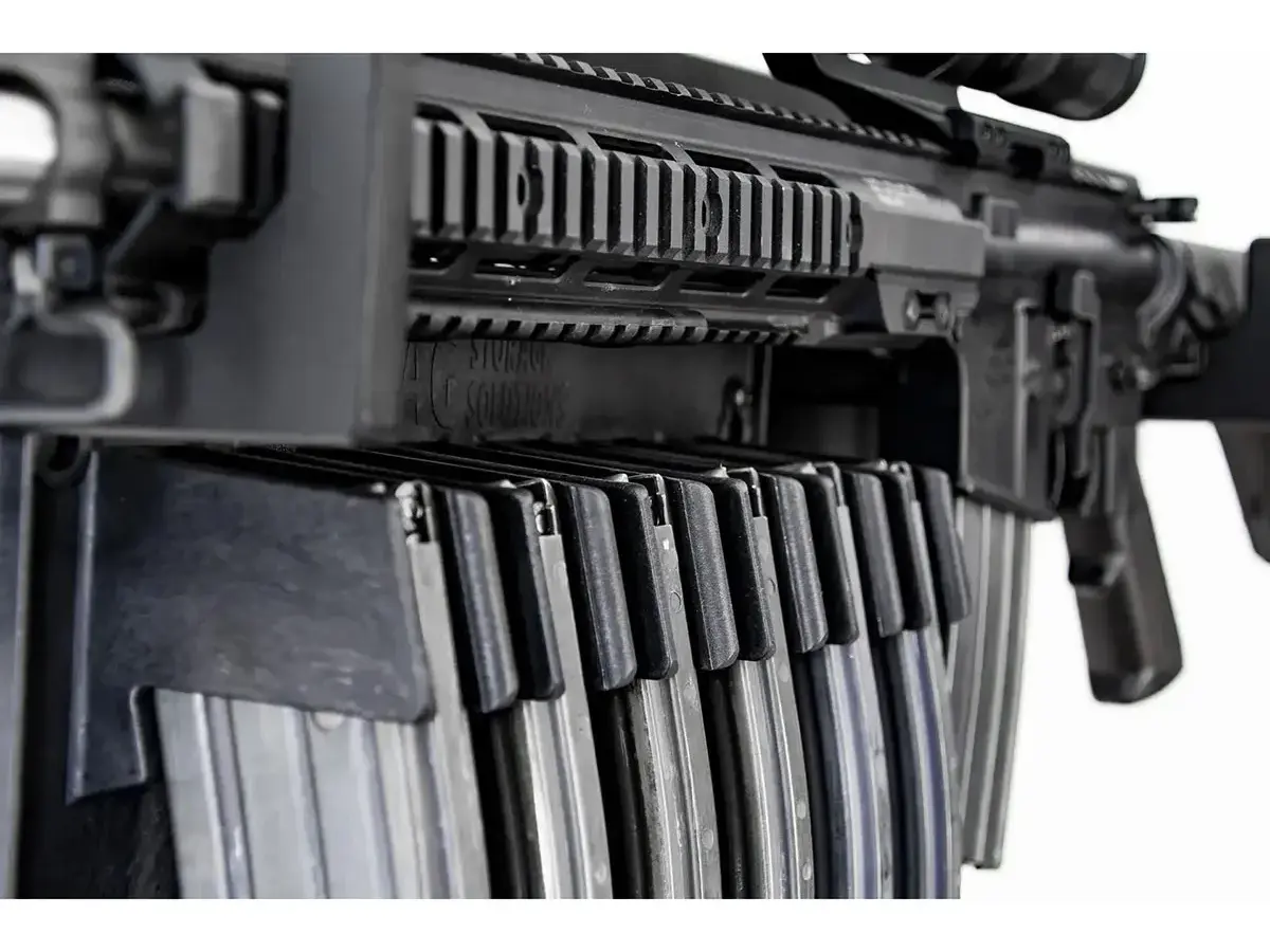 MidMod Rail Rack w/Mag Pack Hanger for AR-15