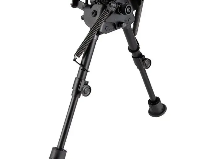 Rotating Self Leveling Bipod 6-9" Black