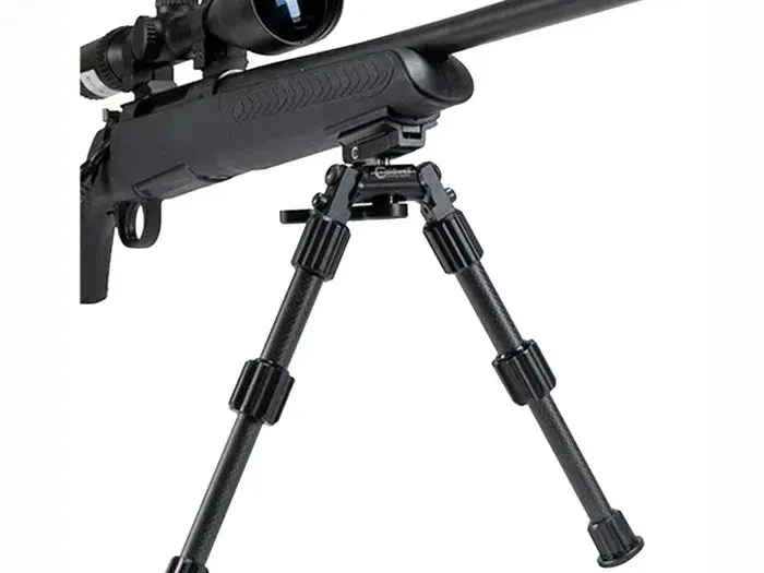 AccuMax Premium 6"-9" Sling Swivel Stud Bipod Black - photo 2