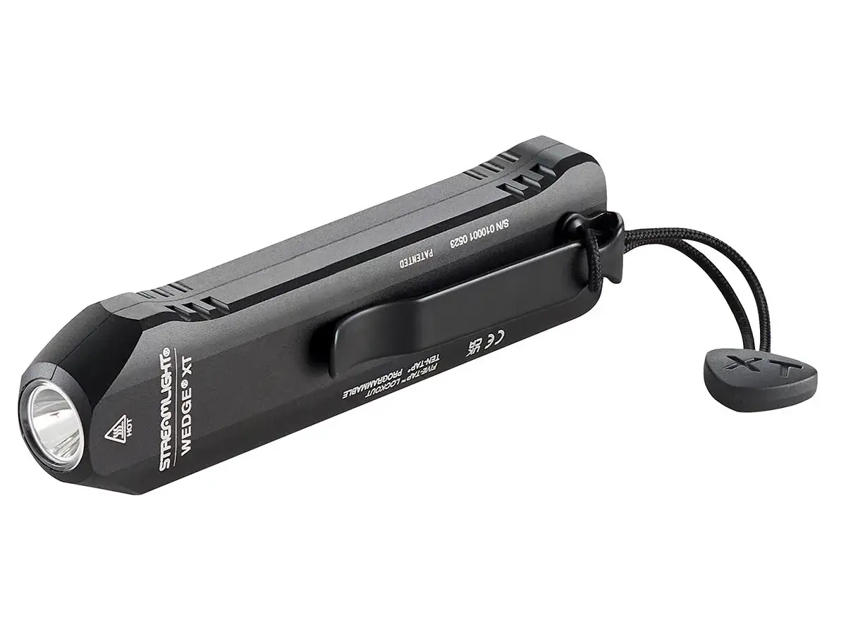 Wedge XT USB-C Rechargeable EDC Carry Flashlight Black - photo 2