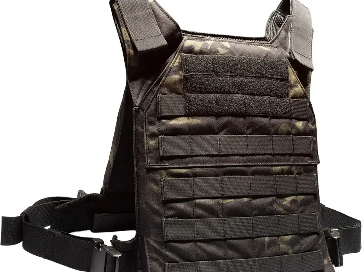 Minimalist Plate Carrier Multicam Black