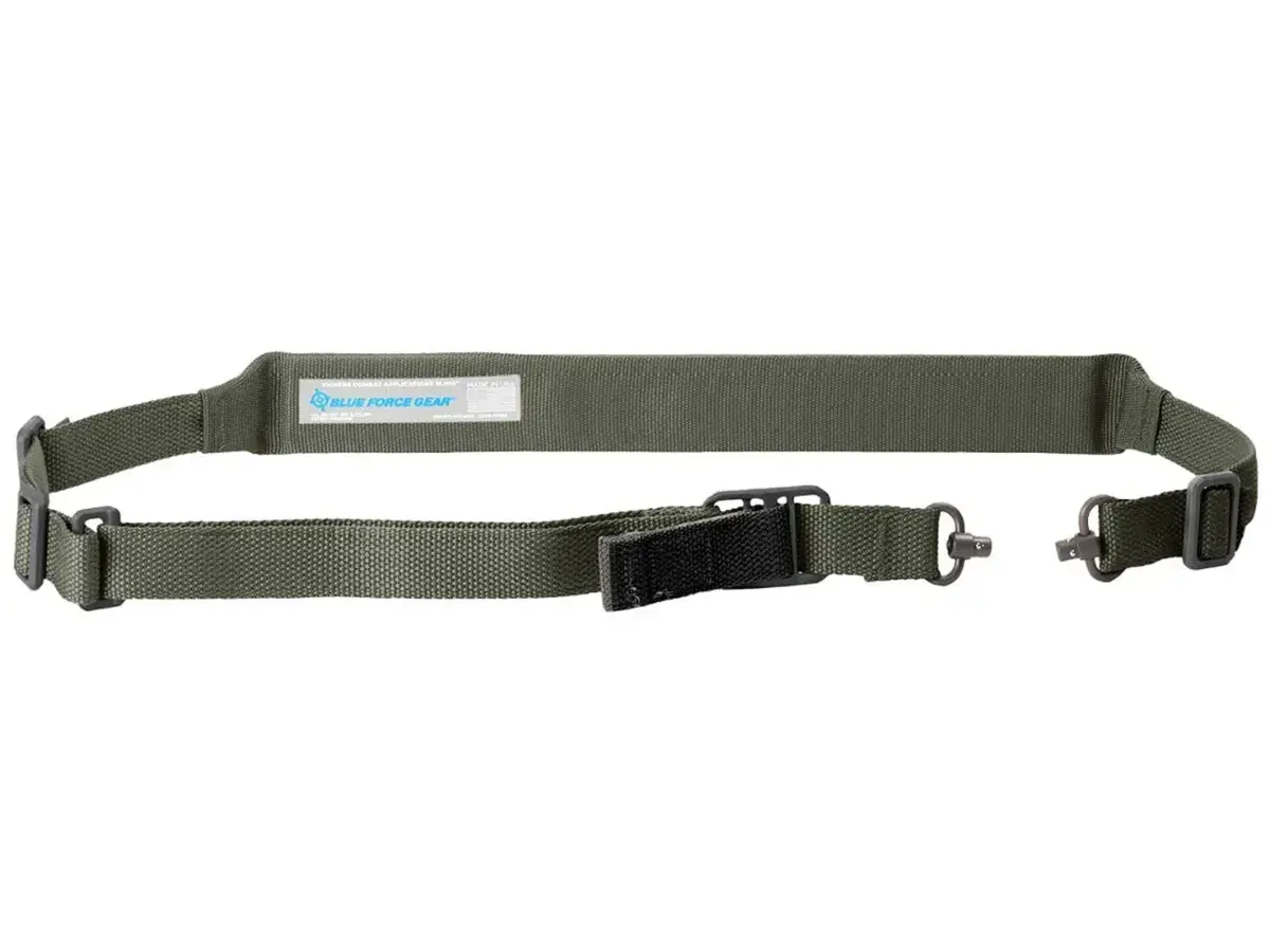 Vickers Padded Push Button Sling Ranger Green