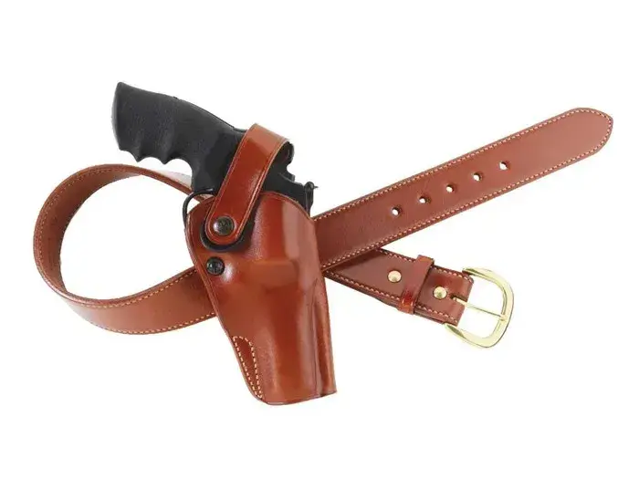 Dual Action Outdoorsman S&W L Frame 686 6" -Tan-Right Hand