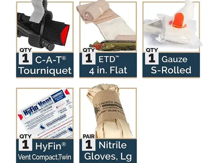 M-FAK Mini First Aid Basic Kit MultiCam - photo 4
