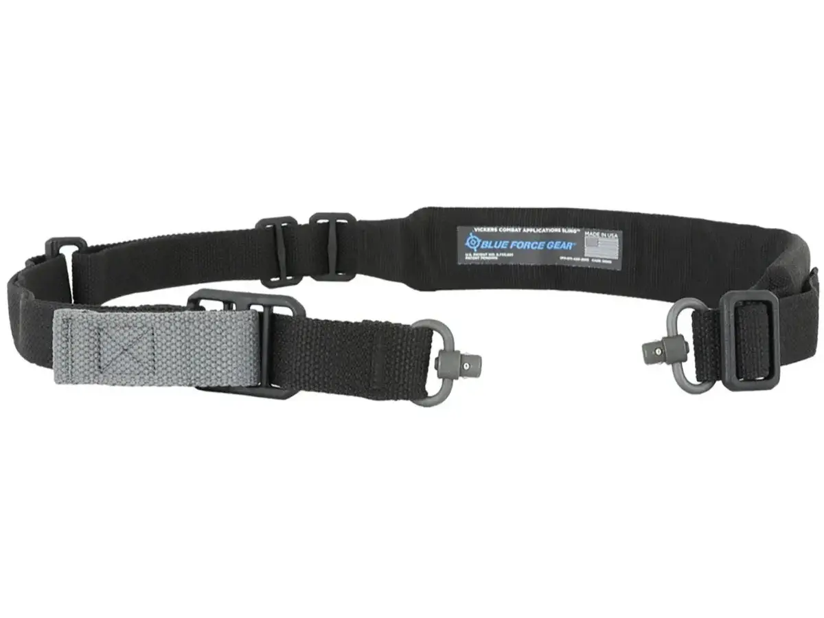 Vickers Padded Push Button Sling Black