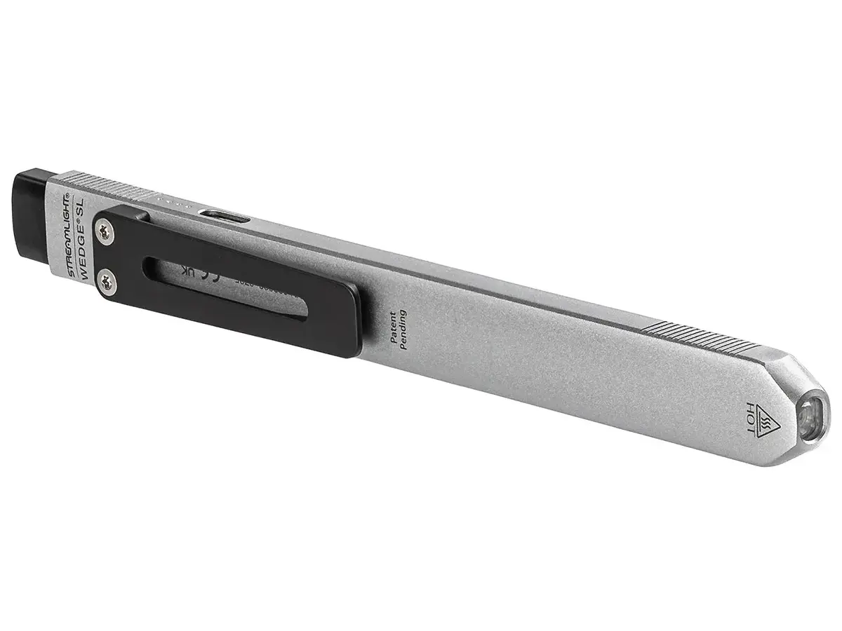 Wedge SL Ultra-Thin EDC Inspection Flashlight Silver