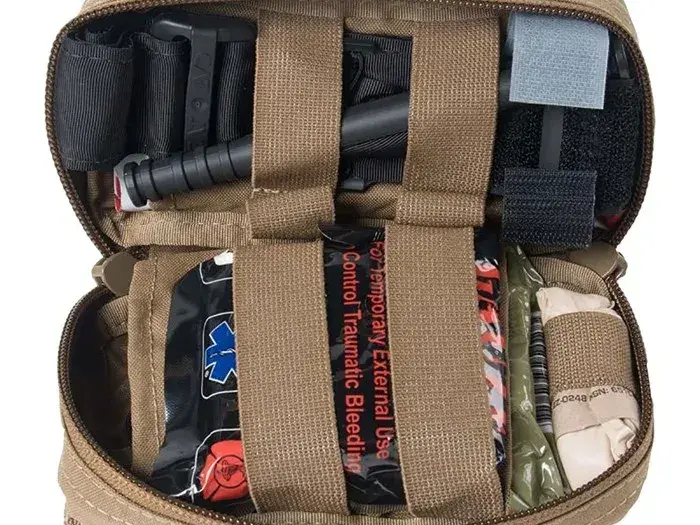 M-FAK Mini First Aid Kit w/Combat Gauze Coyote - photo 3