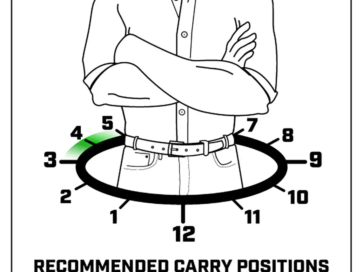 Combat Master S&W N Frame 4" -Black-Right Hand - photo 2