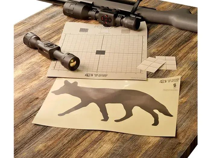 Thermal Zero/Train Coyote Kit 1-Coyote/1-Thermal/12-Paster