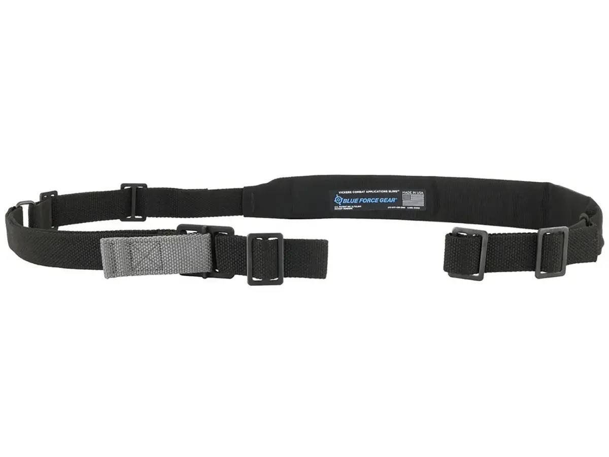 Padded Vickers Sling Machine Hardware Black