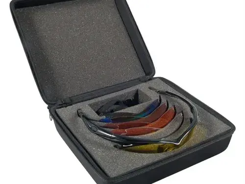 Multiple Lens Shift Interchangeable Lens Glasses Black - photo 3