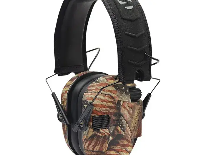 Razor Slim Electronic Muffs, American Flag