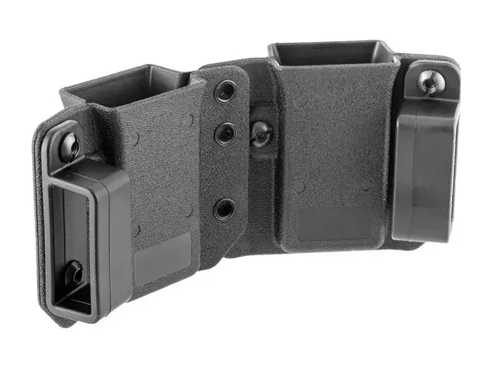 Copia Double Pistol Mag Carrier 9/40 Black Short - photo 2
