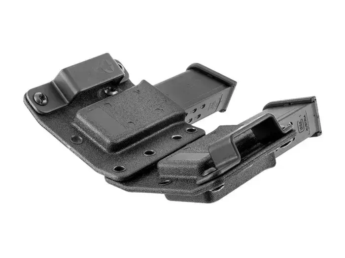Copia Double Pistol Mag Carrier 9/40 Black Standard - photo 2