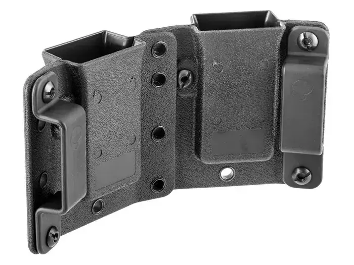 Copia Double Pistol Mag Carrier 9/40 Black Standard - photo 3