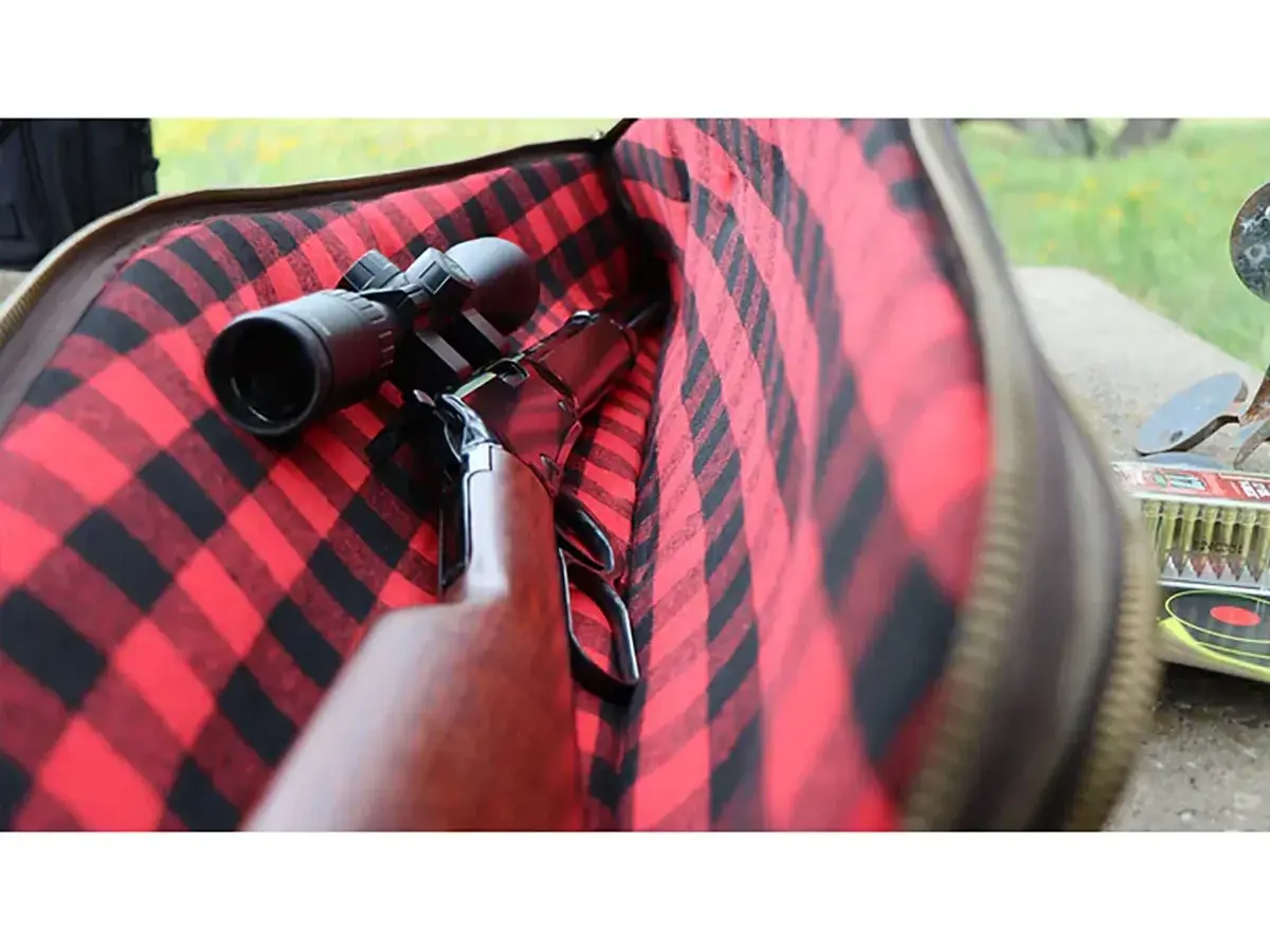Rawhide Waxed Canvas 48" Rifle Case Brown - photo 3