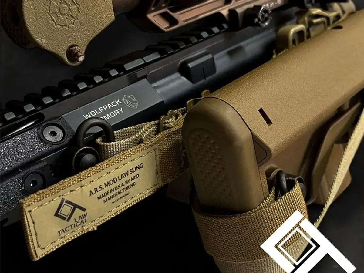 A.R.S. MOD LAW Two-Point Rifle Sling "50 Shades" FDE - photo 3