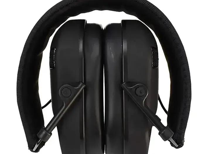 Vertex Low-Profile Electronic Earmuff, Black - photo 2
