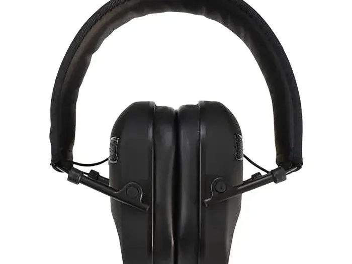 Vertex Low-Profile Electronic Earmuff, Black - photo 4