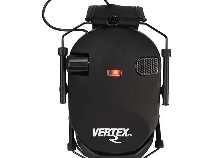 Vertex Low-Profile Electronic Earmuff, Black - photo 5